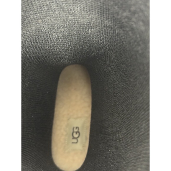 UGG Womens Shaye Rain Snow Sheepskin‎ Insole Boot Black NWOT Size 6 #54 - Picture 6 of 9